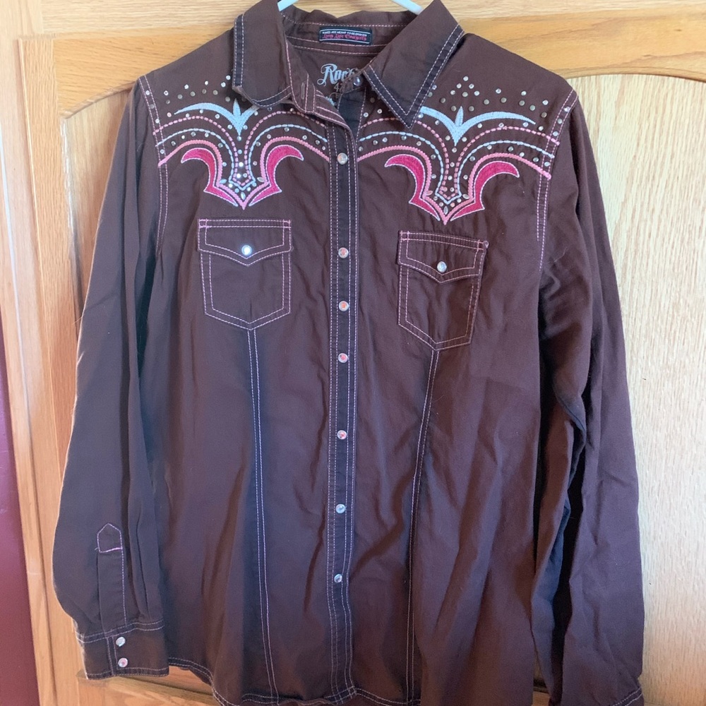 Wrangler rodeo shirt